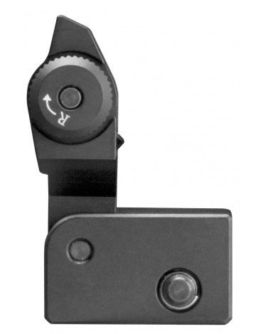 Tacca di mira posteriore abbattibile per AR15 profilo basso - AIM Sports