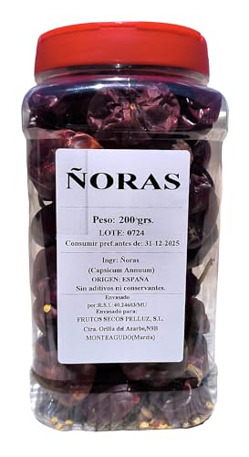 Ñora Seca 200 gr - ñoras secas - origen España - pelluz