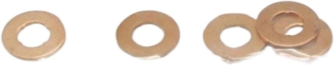 30 Pcs/Lot Copper Washers Shims FooVC17502 F00VC17502 Thickness 1.0mm Common Rail Injector Parts Shim