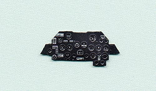 Panneau d'instrument P-47D Thunderbolt 1/72 Yahoo Model pour corriger le cockpit Tamiya