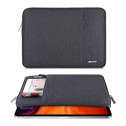 MOSISO-Funda-Protectora-Compatible-con-iPad-Pro-113rd-Gen-M1-5G109-iPad-Air-4102-iPad-87105-iPad-Air-3-iPad-97Surface-GoBolsa-Blanda-de-Tableta-con-Bolsillo-VerticalGris-Espacial