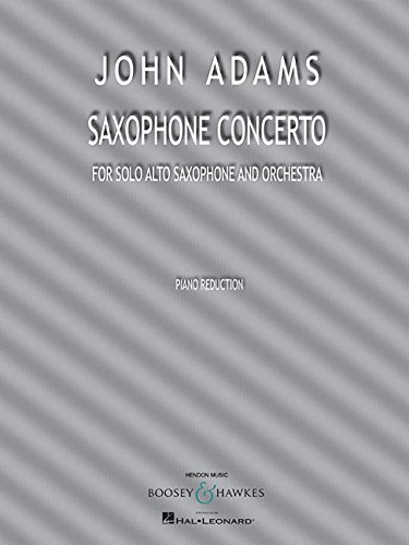 Saxophone Concerto: For Solo Alto Saxophone and Piano Reduction