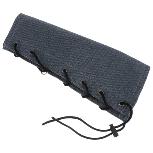 LAPYAPPE Almohadilla Protectora Protector de Brazo para Loros y Pájaros de Tela Cómoda y Versátil Azul Marino Antiarañazos para Decoración y Entrenamiento