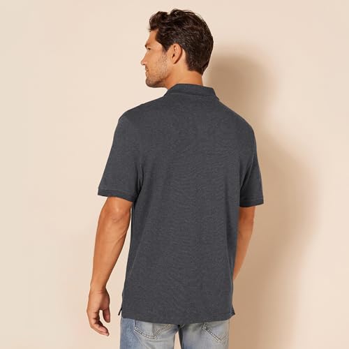 Image of Amazon Essentials Men's Slim-Fit Short-Sleeve Cotton Pique Polo Shirt