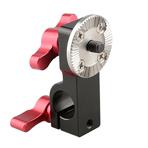 Serrage de tige 15 mm avec rosette standard CAMVATE support de fixation pour rig cage DSLR