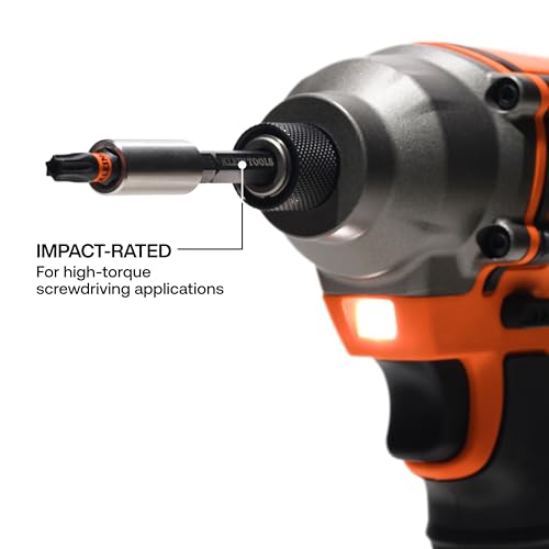 Image of Klein Tools 33801B 21-Piece Impact Driver Bit Set, Impact-Rated Alloy Steel, Precision Machined, MODbox Compatible Storage Case, Professional Tool Kit