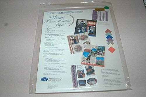 Creative Memories Scenic Photo Mounting Paper and Short-Cuts supply:gold-lindy