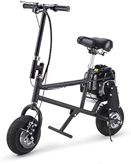 SAY YEAH Gas Bike 49cc 2-Stroke Petrol Motorized Mini Scooter, Adult Super Folding Bicycle, Gas Powered Kids Mini Dirt Bike Motocross Bike, EPA Approved