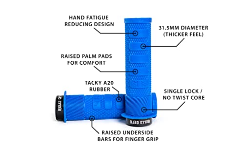 Trail One Components Hell's Gate Grips Black #TOP5