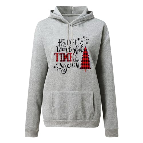 Sweat-shirt de Noël coupe ample fini les pulls d'hiver qui grattent - 3
