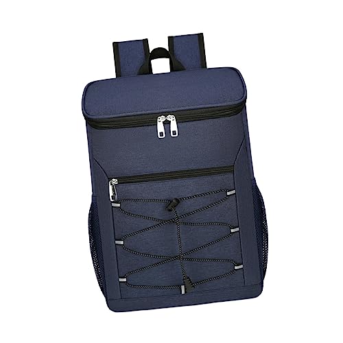 Aymzbd Backpack Cooler for Beer, Insulated Bag for Travel and Hiking, Blue