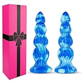 20 cm Monster Fantasy Puppy Knot Dildo für Anfänger, realistischer Anal-Pferdeknotendildo aus weichem Silikon mit großem Saugnapf, farbenfroher G-Punkt-Dildo, tragbares Sexspielzeug für schwule Männer