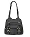 Roma Leathers Black Leather Pistol Concealment Shoulder Bag