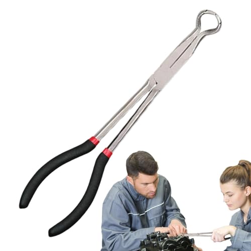 ETUCYNG Pinze per cavi per candele, strumento per rimozione candele,Pinza per connettori elettrici professionale | Strumento automobilistico da 11 pollici, impugnatura antiscivolo per connettori per