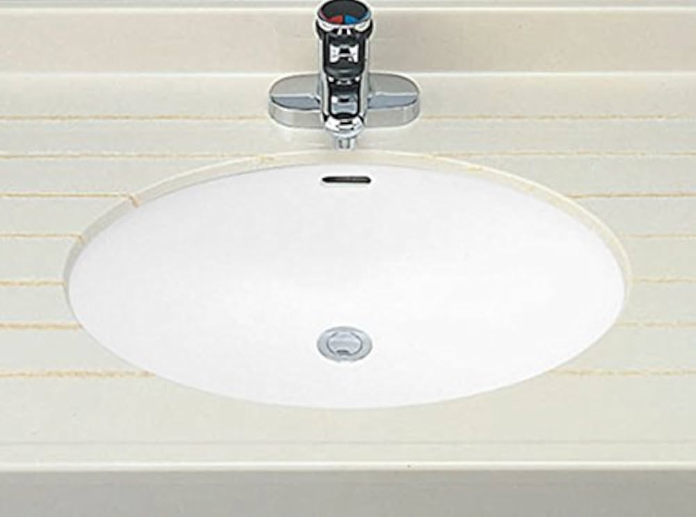 L582CS#NW1 はめ込楕円形洗髪洗面器 L582CS#NW1 通販(卸価格)|TOTO はめ込楕円形洗髪洗面器ならプロ