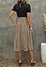 Zattcas Ribbed Midi Dress for Women Work Teacher Dress with Sleeve Black M
