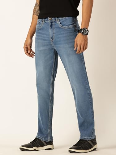 Image of Thomas Scott Men's Regular Fit Mid Rise Mid-Rise Stretchable Jeans
