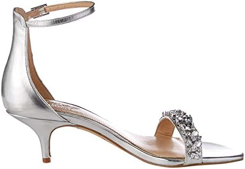 Jewel Badgley Mischka Women's Dash Sandal, Silver, 8 M US | Image 5