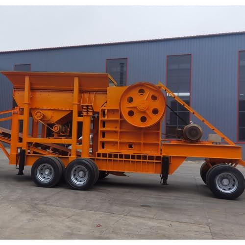 Large Mobile Rock Jaw Crusher Station – Portable Crushing Plant for Big Stone Blocks & Hard Rock