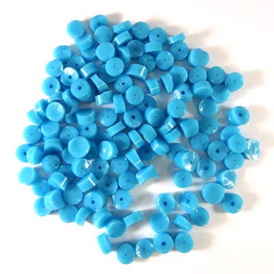 Turquoise Dots D2334-96 COE 96 Glacial Art Glass