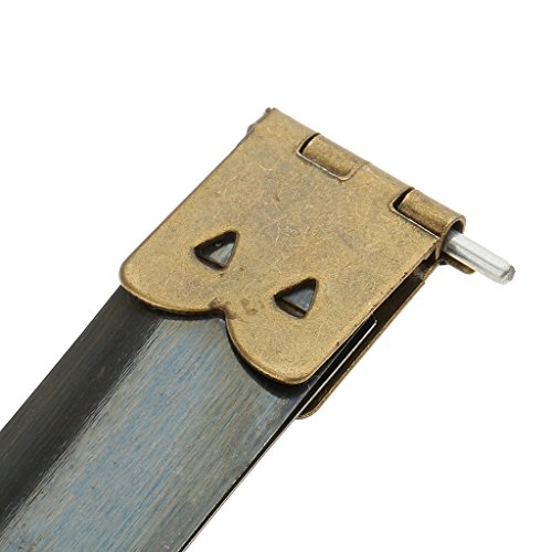Jili Online 10Pcs Metal Internal Flex Frames Kiss Clasp Bag Coin Purse For Diy Craft Sewing Handbag Hinges Spring Clip - Bronze 9 X1.4 Cm #TOP6