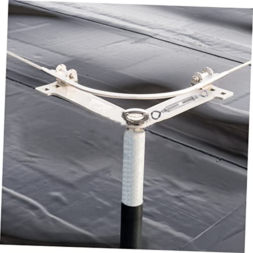 Tensor de acero inoxidable para cable de alambre con diseño ajustable Ojo y Ojo resistente a la corrosión, para uso interior y exterior miniatura 6