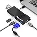 Wavlink Universial USB 3.0 Dual-Head Mini Docking Multi-Display HDMI/VGA with Gigabit Ethernet, USB 3.0 Port, Removable Card Reader, HDMI up to 2560x1440 and VGA 1920x1200 Supports Windows