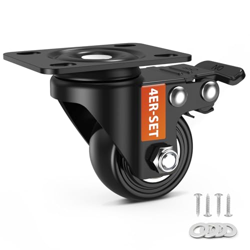 Deutnart 50mm Lenkrollen 4er-Set