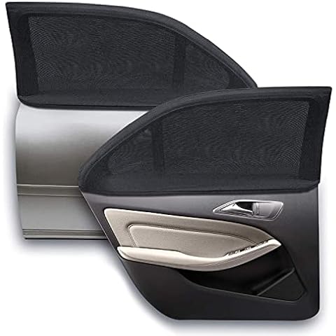 WIN.MAX Parasol Coche Bebe Doble Tejido Cover