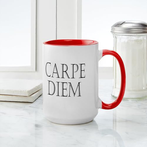 Taza grande de cerámica 15 oz CafePress Carpe Diem miniatura 4