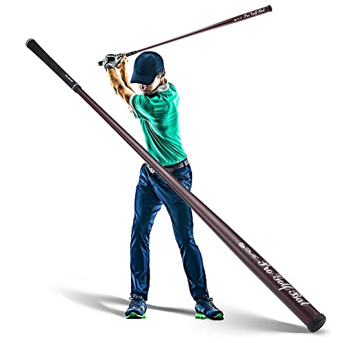 OLE ANDIGO Golf Swing Trainer Pro Golf Bat for Strength Carbon Fiber Golf Swing Training Aid for...