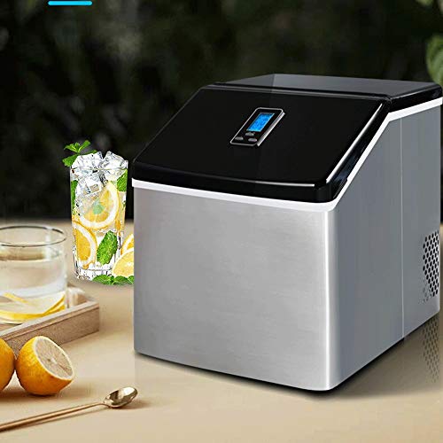 Máquina de hielo de sobremesa 24 cubos lista en 12-20 min miniatura 3