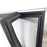 NBEST Universal Freezer Door Gasket Replacement Custom Refrigerator Door Magnetic Rubber Seal,Black