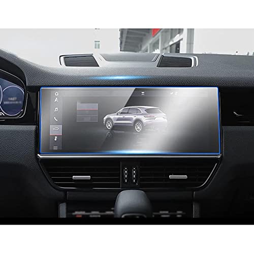 LUKBUT Passend für Porsche Cayenne 2018-2022, Auto Navigation Schutzfolie, 12,3 Zoll HD Auto Navigation Bildschirmschutzfolie, GPS Bildschirmschutzfolie