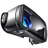 [Amplia compatibilidad]: Con la tapa frontal desmontable, el VR gafas 3D tiene buena disipación de calor y se adapta para todos los teléfonos inteligentes dentro 5-7inch, como Apple iPhone X 8 7 6 6s 5s Plus 5c / Samsung s8 / s8 más / S7 / S7 EDGE / s6 / s6 borde Note8 / 5/4/3 / J7 / J5 / J3 / A5 / A3, Huawei mate de 9 Pro, etc.