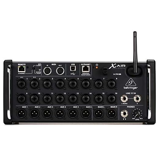 Behringer XR18 Mesa de mezclas digital, Klark Teknik, X AIR