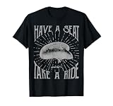 Tener un Asiento Take A Ride Sillín de Bicicleta Vintage Camiseta