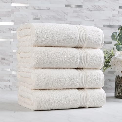 Superior Heritage Egyptian Cotton Bath Towel Set, Large Body Towels