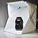 Fotostudio-Leuchtkasten -Fotostudio-Box Tragbarer Faltbarer -Studiofotografie-Leuchtkasten-Zelt-Kit mit 4 Farbigen Hintergründen