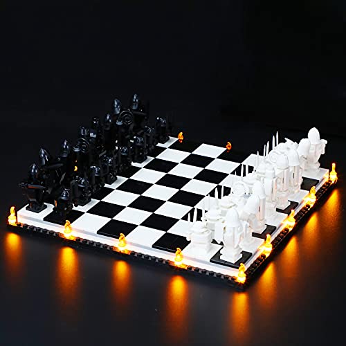 LIGHTAILING Conjunto de Luces Compatible con Lego 76392 Harry Potter™ Hogwarts™ Wizard’s ChessModelo de Construcción de Bloques - NO Incluido en el Modelo