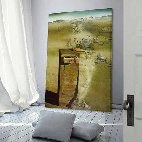 Impression sur toile Salvador Dalí décoration murale 40x60cm
