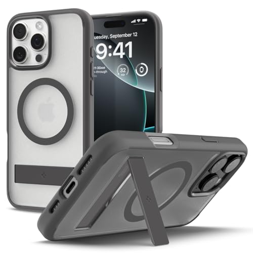Spigen Compatible with iPhone 16 Pro Max Case Ultra Hybrid S MagFit - Frost Gray