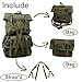 WW2 M-1944 Backpack Combat Haversack Cargo Pack Vintage Olive Large Capacity Canvas Hiking Rucksack WWII US Field Bag
