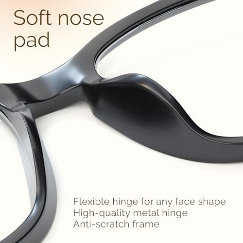 Image of CCVOO Reading Glasses for Women with Blue Light Filter