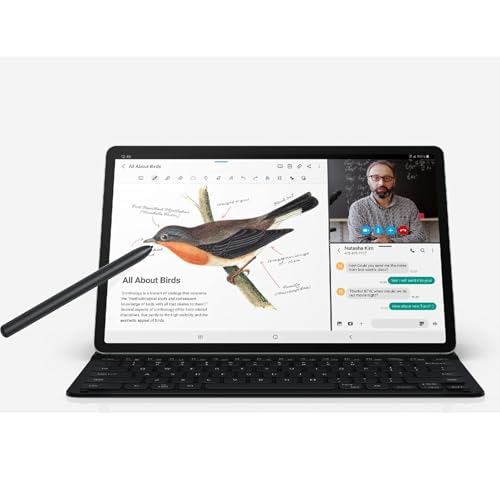 Image of Mystic Black Stylus Pen Replacement for Samsung Galaxy Tab S7 FE - 4096 Pressure Sensitivity, Bluetooth-Free, 5 Free Tips, Perfect for Note-Taking & Drawing