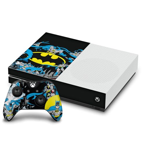 Skin Batman Xbox One S : autocollant vinyle console et manettes