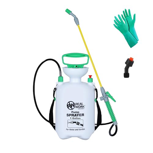 REALWORK 1-Gallon Handheld Tank Sprayer with Easy-Carry Shou...