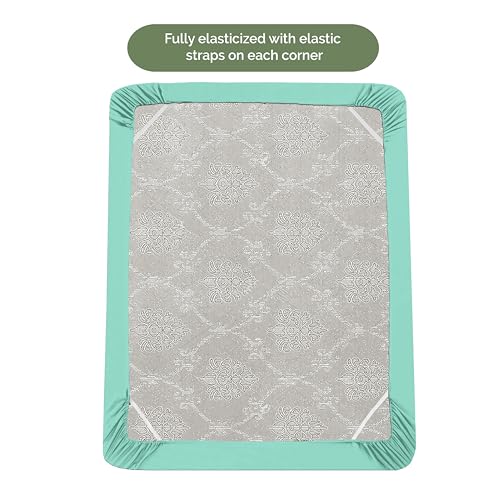 Elegant Comfort 1500 Premium Hotel Quality 18-21 Inches Deep - Extra Deep Pocket Single Fitted Sheet for High Mattress, Luxury and Softest, Smart Pocket - Wrinkle Free, California King, Paradise Teal - image 4