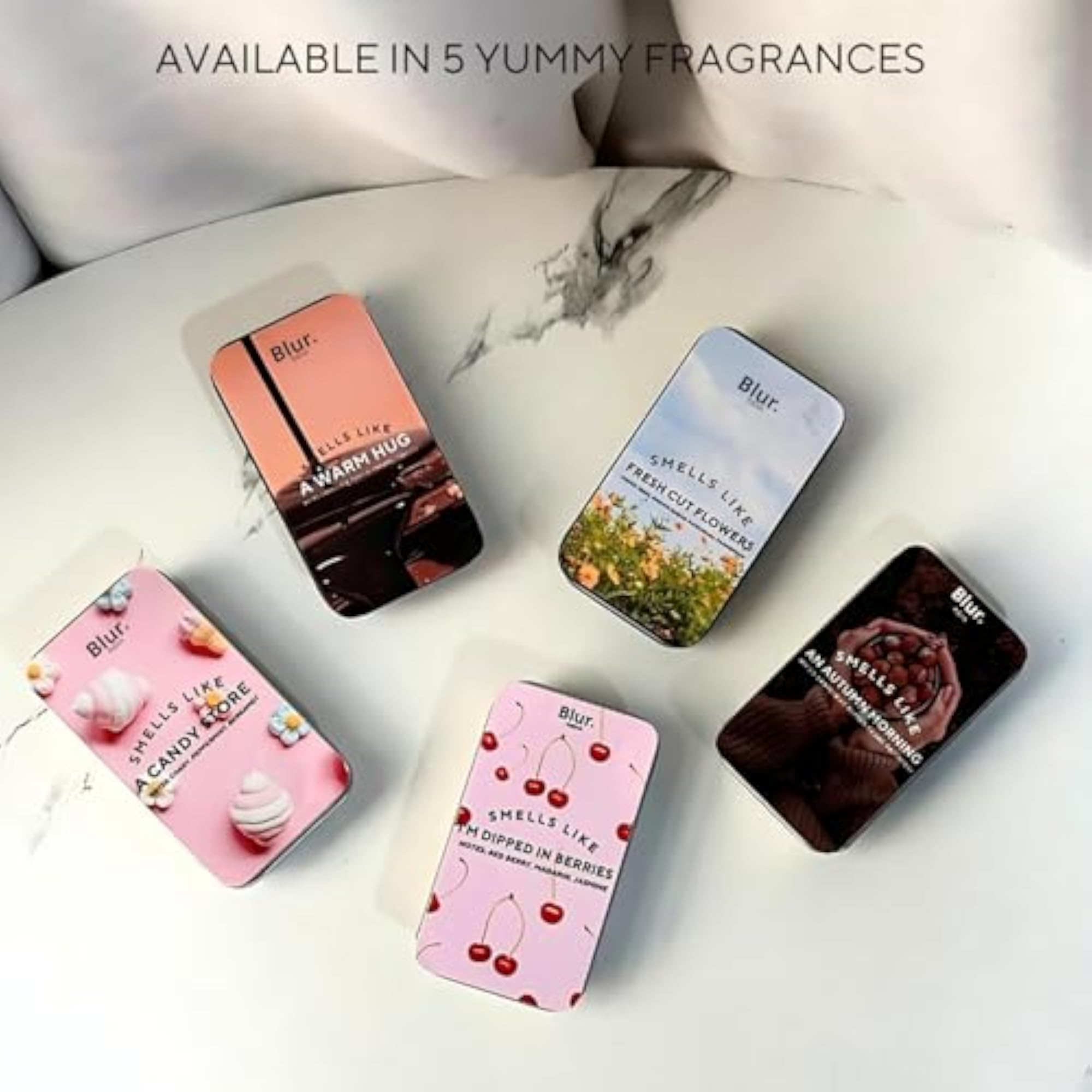 India Smells Like Fresh Cut Flowers? Solid Perfume, Alcohol-Free