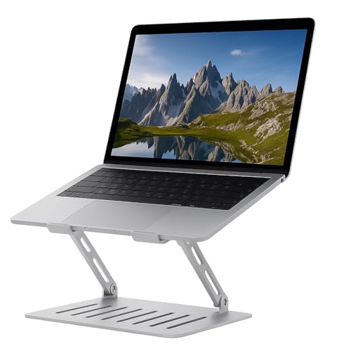 Suporte para Notebook de Aço - Ajustável e ventilado compativel c...